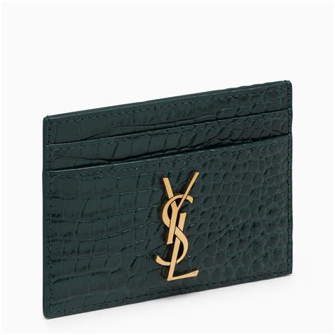 ysl green card holder|ysl card holder used.